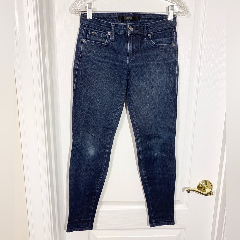 Joe's Jeans USA MADE Cropped Jegging Jeans Dark Wash Size 24